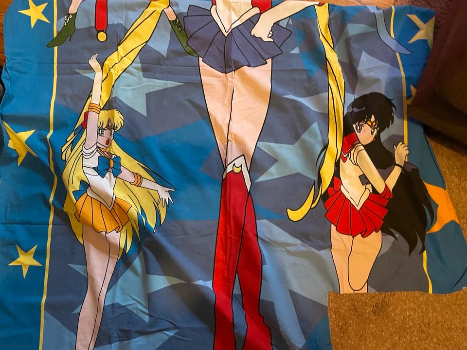 ❤️Sailor Moon Anime Naoko Takeuchi Stoff Bettbezug nähenRest in  Rheinland-Pfalz - Landau in der Pfalz | eBay Kleinanzeigen ist jetzt  Kleinanzeigen