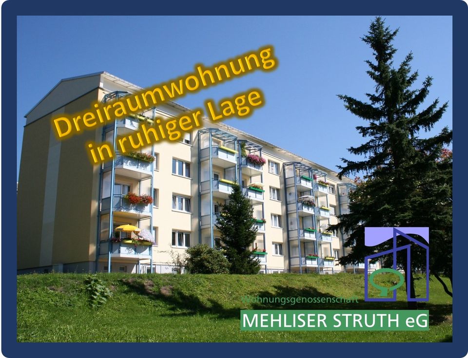 Erstbezug nach Komplettsanierung - Dreiraumwohnung mit Badewanne in Zella-Mehlis