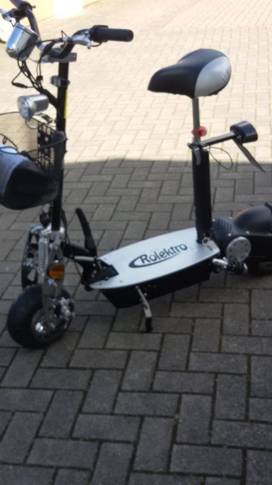 "Rolektor eco-Fun 20" Scooter, aus der Ausstellung in Hamburg