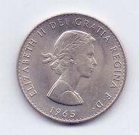Münze - 1 Crown - Winston Churchill - Kupfer Nickel Bayern - Sonthofen Vorschau