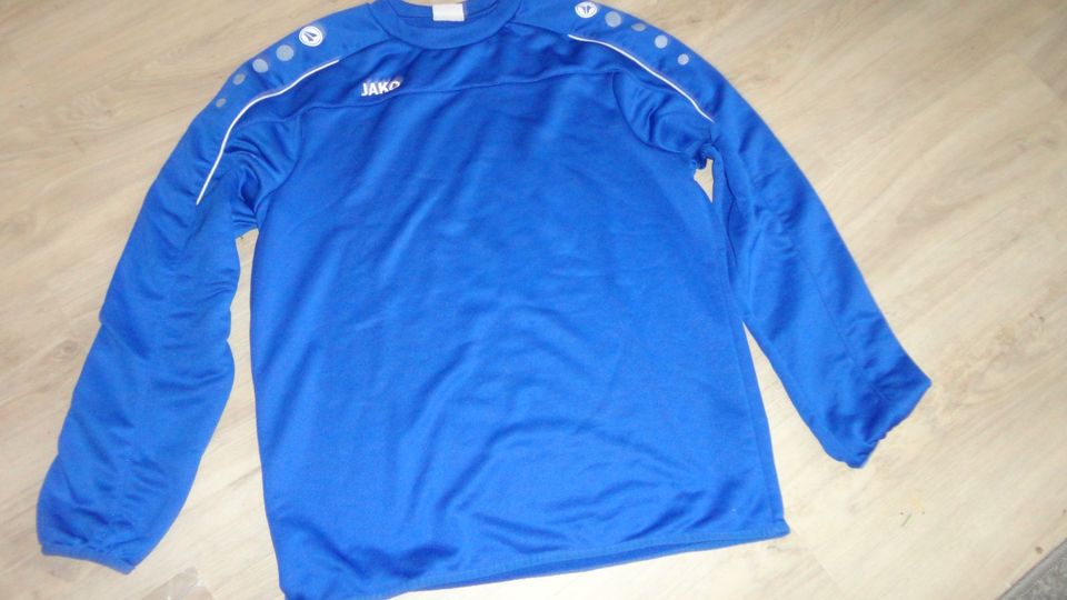 sportliches "Jako" langarm Shirt, blau Gr. L in Bischofswerda
