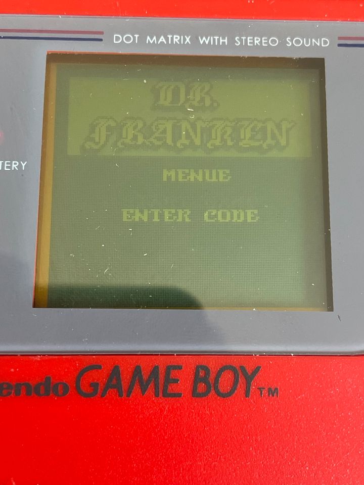 Dr Franken Gameboy NOE Version in Mülheim (Ruhr)