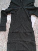 Winterkleid, Italy, Grün-meliert, sexy Kragen, schulterfrei,Gr L. Niedersachsen - Meppen Vorschau