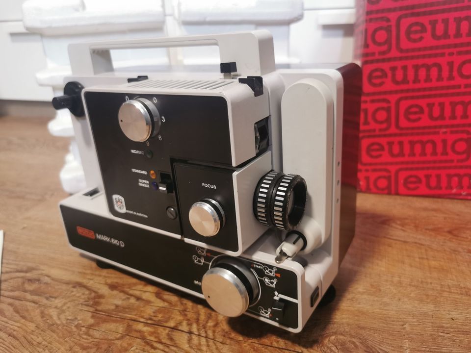 Eumig Mark 610 D - Super 8 / Normal 8 Filmprojektor / Projektor in Mietingen