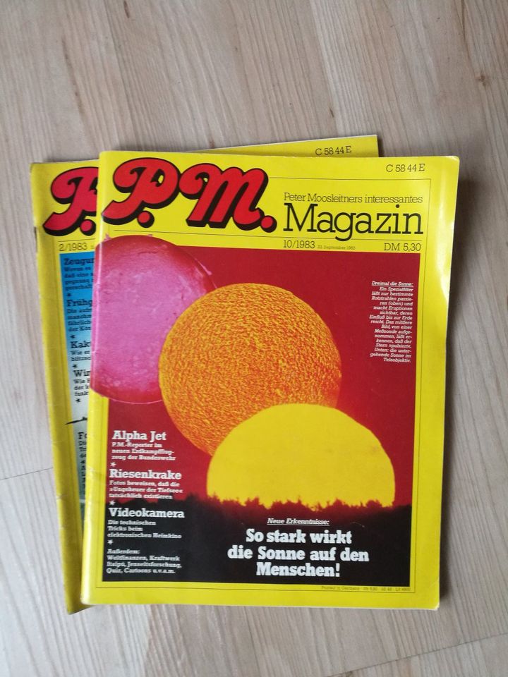 50x P.M. Zeitschriften aus den Jahrgängen: 1980,84,85,86,87,88,89 in Bad Schönborn