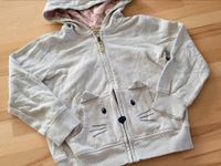 Hoodie Kapuzenjacke Weste Mini Boden Katze grau beige ☆ 7-8 J 128 Berlin - Tempelhof Vorschau