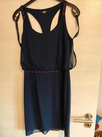 VeraMont Kleid dunkelblau mit Pailletten Gr. 36 Bayern - Schaufling Vorschau
