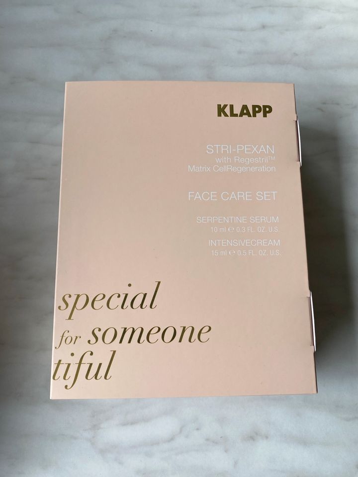 Klapp Cosmetics Stri-Pexan Face Care Set NEU in Stuttgart
