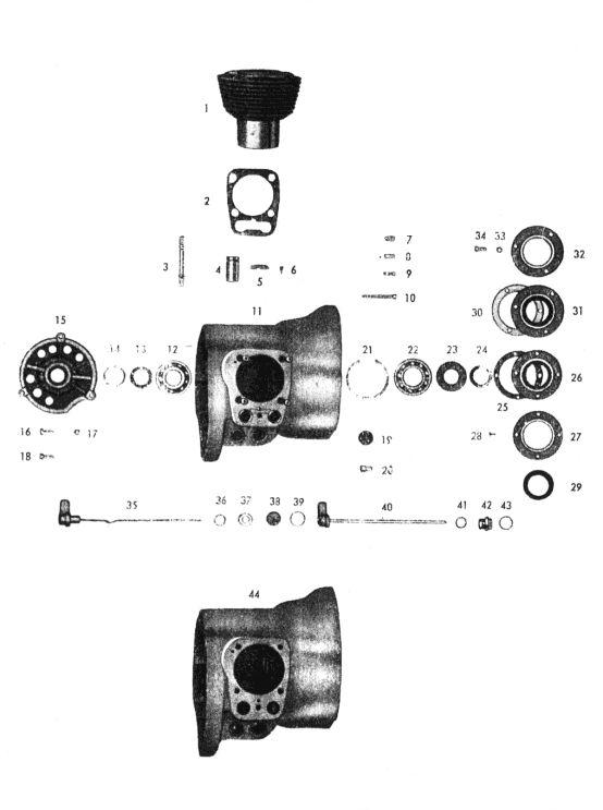 Simson AWO 425 Touren+Sport - *135 Motor Schrauben Set 6* NEU in Werdohl