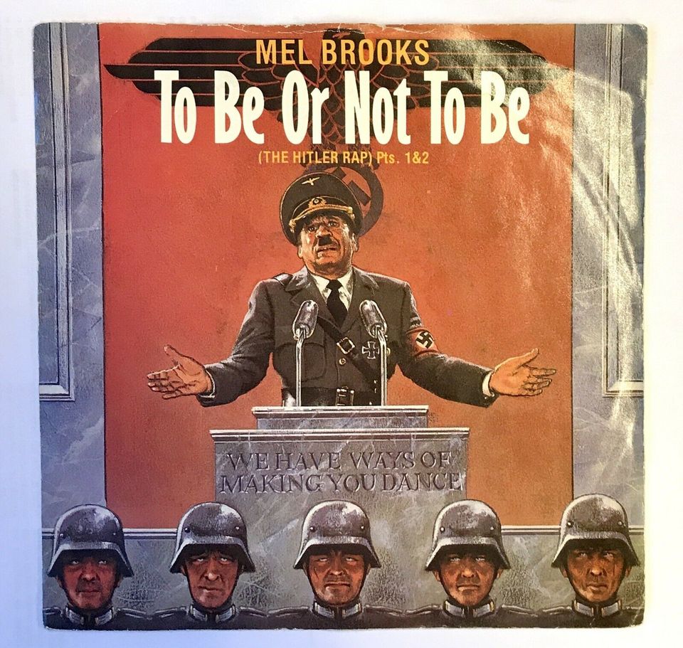 To be or not to be (Hitler Rap) Single Vinyl, Mel Brooks, 1983 in Steinmauern