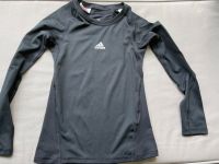 Adidas schwarz Funktionsshirt Langarm sehr gut Gr 134 140 Wandsbek - Hamburg Duvenstedt  Vorschau