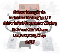 Einbauanleitung PDF Zündung Mikroprozessor Ural Dnepr M72 K750 Nordrhein-Westfalen - Olsberg Vorschau