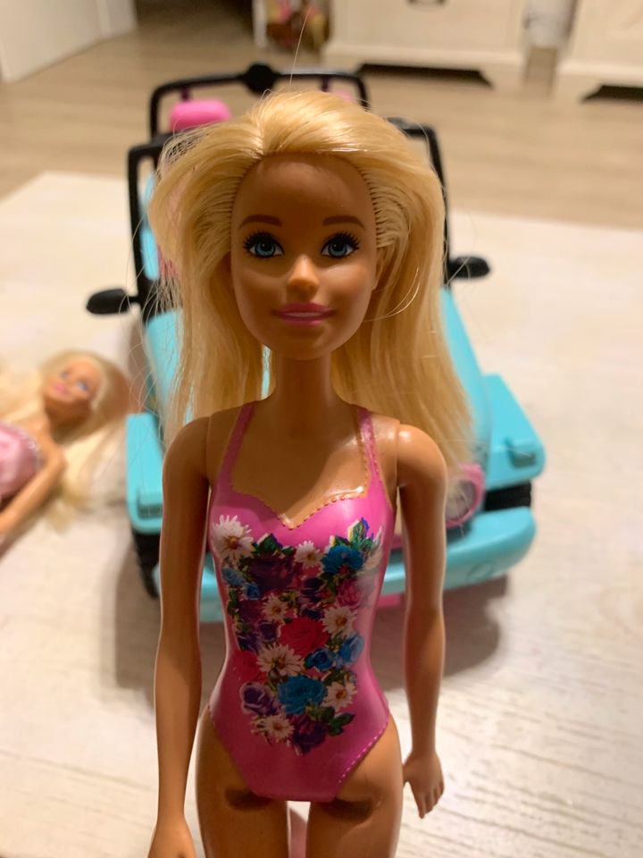 Barbie Sammlung plus Strandbuggy Auto Jeep in Bielefeld