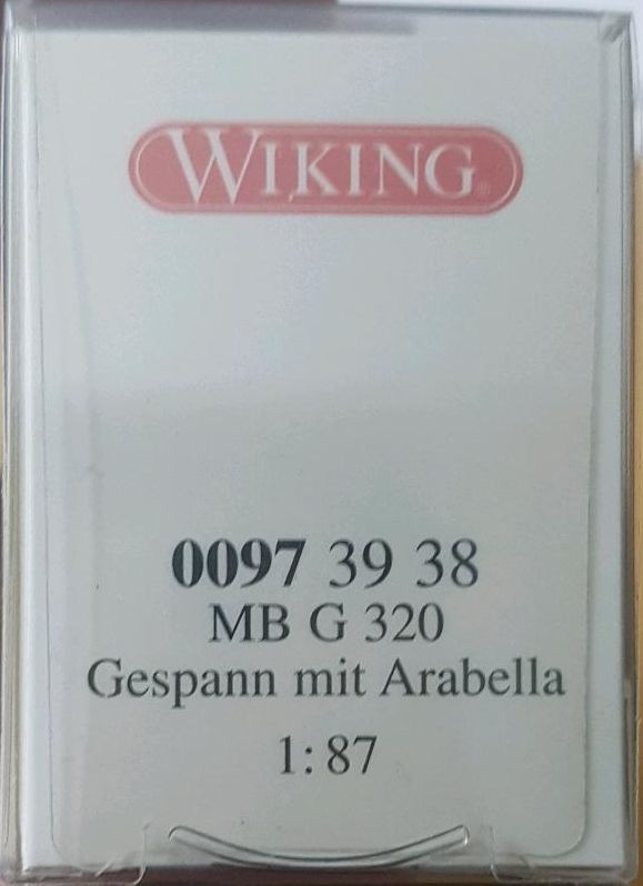 Wiking 1:87 MB G320 Gespann mit Arabella 00973938 in Lienen