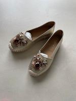 Espadrilles von Fiorina, Plateau, Gold, Leder, Gr. 37, TOP! Bayern - Amberg Vorschau