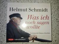 Was ich noch sagen wollte Helmut Schmidt Hörbuch neu Berlin - Mitte Vorschau