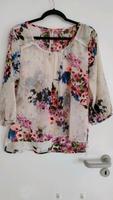 Shiffon Bluse.Gr 40.Bunt Hessen - Idstein Vorschau