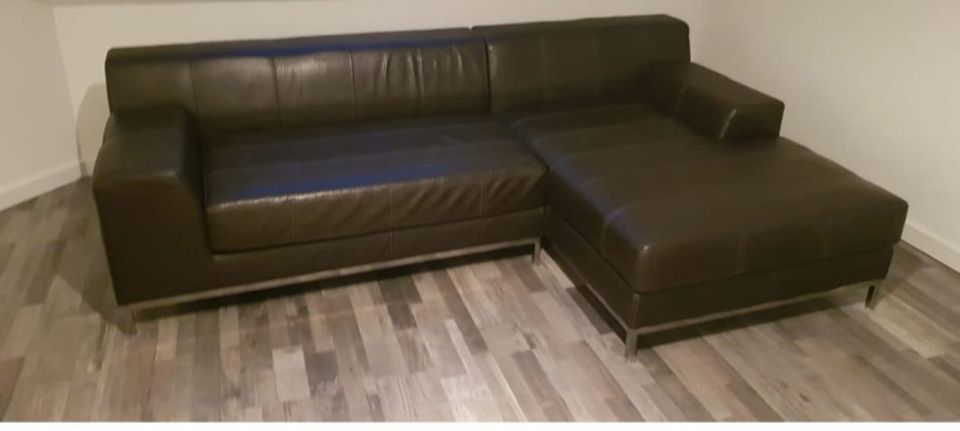 Leder Couch (Echtlederkautsch) in Heusenstamm