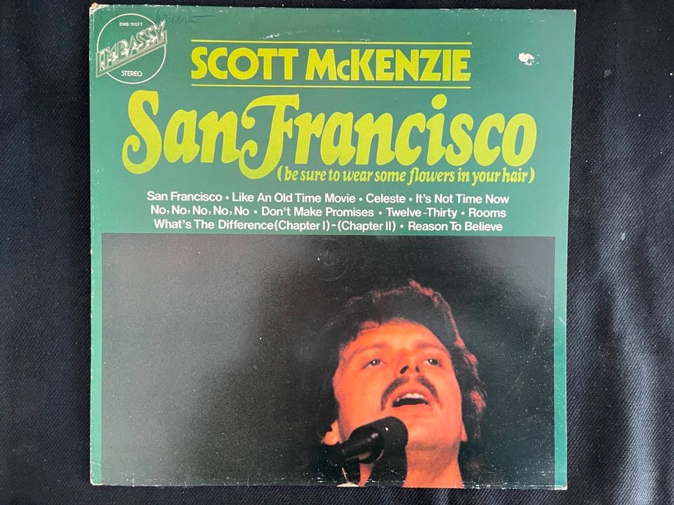 Scott McKenzie  San Francisco   Vinyl LP 12" Sehr guter Zustand in Pulheim