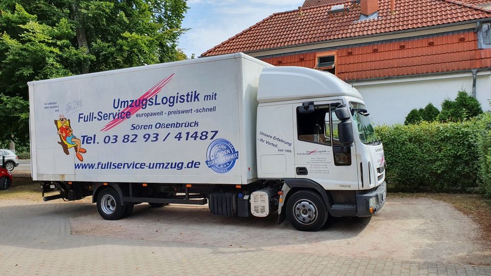 Beiladung(Umzug)Möbeltransport von Berlin> Richtung München in Kühlungsborn