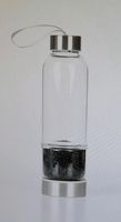 Neu Edelstein Obsidian Glas Metall Energieflasche Baden-Württemberg - Bad Schussenried Vorschau