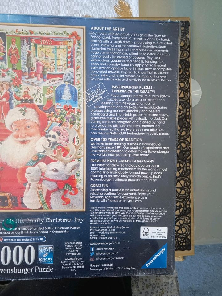 Biete Puzzle Ravensburger Weihnachtsmann in Braunschweig