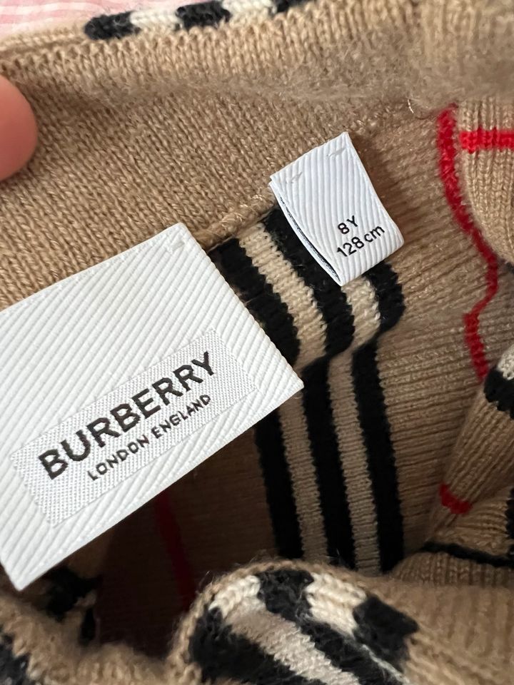 Burberry Kaschmir Pullover, Gr. 128 134 NEU in Fulda