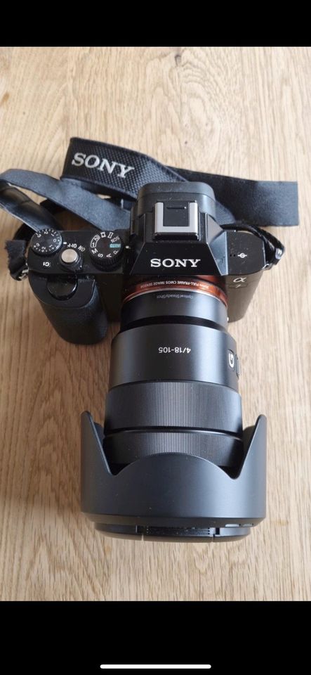 Sony Alpha 7 Systemkamera Zoom Objektiv 4/18-105 in München