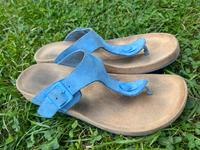Zehentrenner Sandalen blau 37 Essen - Essen-Borbeck Vorschau