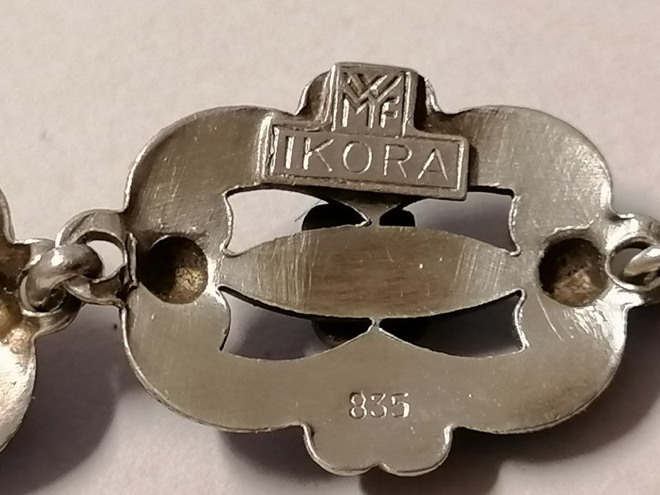 Silber Armband silberschmuck WMF Ikora Art Deco 835er Silber in Rastatt