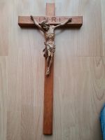 Holzkreuz Jesus Christus 60cm x 30 cm ALT Nordrhein-Westfalen - Dülmen Vorschau