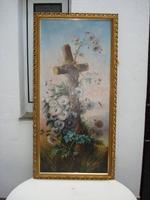 SONDERPREIS Jugendstil Ölbild HOLZKREUZ um 1900 gerahmt Rheinland-Pfalz - Koblenz Vorschau