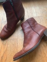 Tolle rot braune Stiefeletten von Ecco Gr 40 Leder Düsseldorf - Gerresheim Vorschau