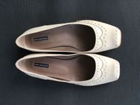 Belmondo Ballerina in Creme/ Beige mit Lochmuster, Gr 36/37 Niedersachsen - Braunschweig Vorschau