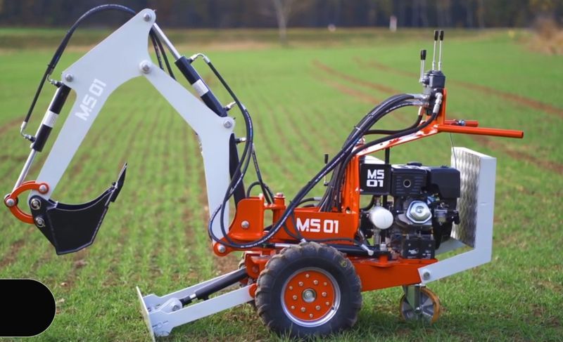 Minibagger Mikrobagger Radbagger Lader inkl. Schaufel MISKO-STAL in Görlitz