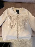 Beige Wildlederimitat Jacke Nordrhein-Westfalen - Düren Vorschau