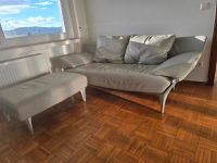 Rolf Benz Leder Sofa Couch mit Hocker Baden-Württemberg - Balingen Vorschau