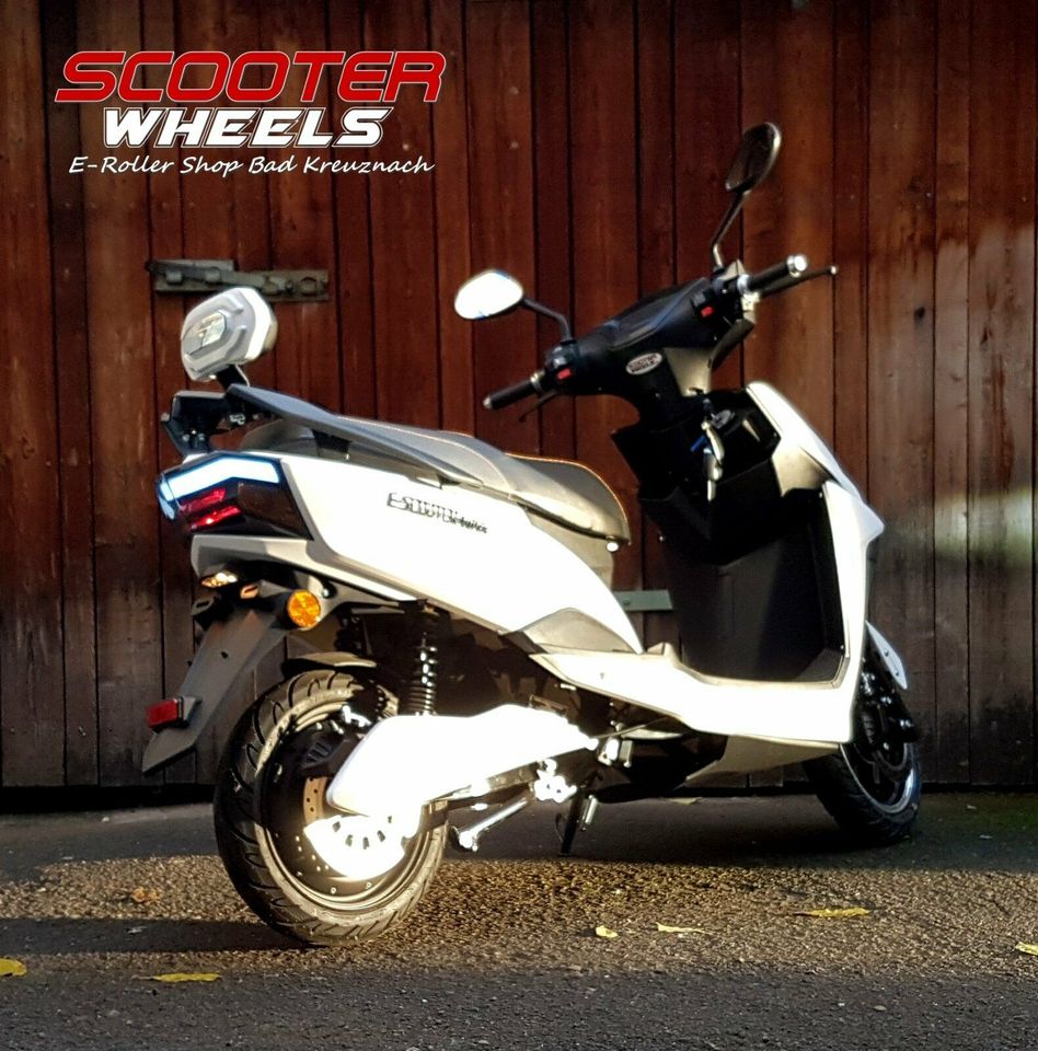 ⚡E Scooter⚡ Elektroroller FALCON 3400 Watt 45 km/h 72V/20Ah-Akku in Bad Kreuznach