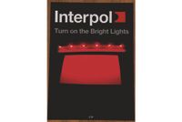 PROMO PLAKAT INTERPOL TURN ON THE BRIGHT LIGHTS POSTER 2002 RAR Berlin - Lichtenberg Vorschau