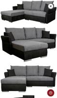 Sofa schwarz grau B/T: ca. 218x168 cm NEU VERPACKT Bayern - Dingolfing Vorschau