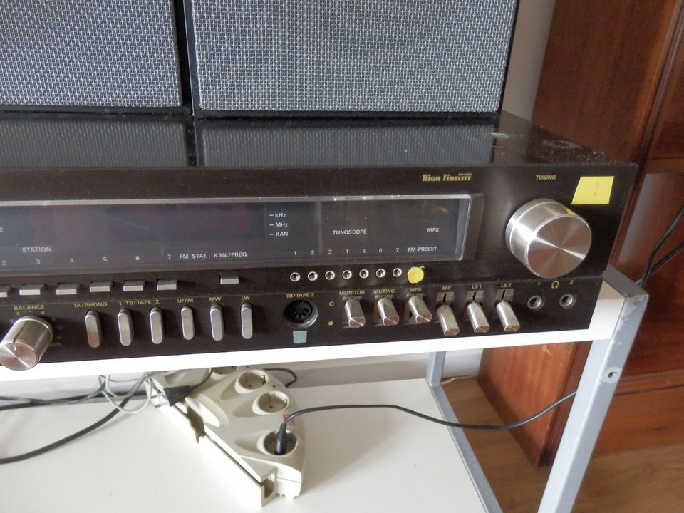 Grundig R 3000 mit Boxen in Schillingsfürst