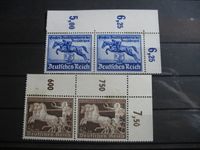Briefmarken Deutsches Reich MiNr. 746 und 747 ER mit Falzrest Baden-Württemberg - Konstanz Vorschau
