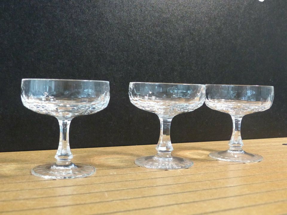 Knittel Kristallglas, Basel, Wein, Sherry, Wasserglas, Likör in Flintbek