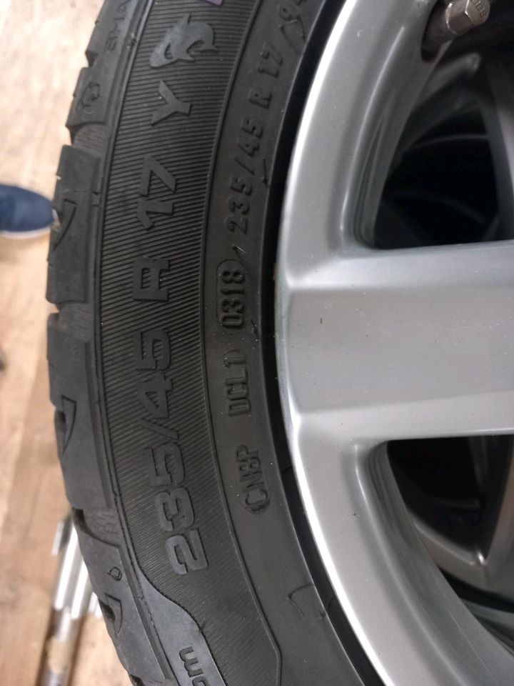 17 zoll Bbs Alu  Sommerräder reifen vw golf eos passat in Bebra