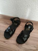 Sandalen, Gr. 38 mit Lack Schleswig-Holstein - Lübeck Vorschau