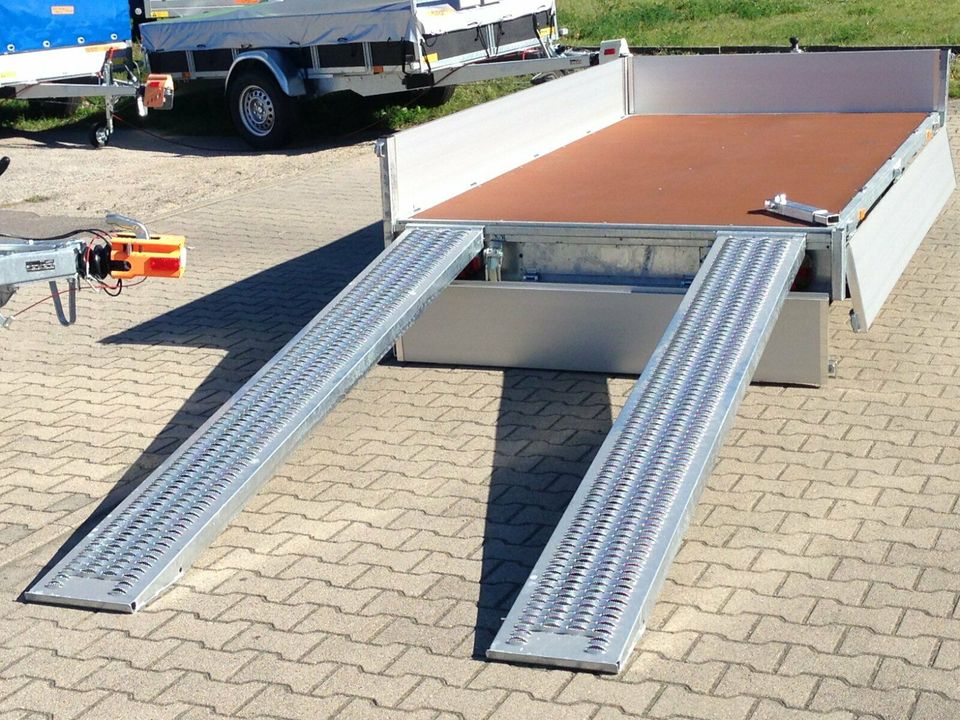 ⭐️ Eduard Auto Transporter 1350kg 311x160x30cm Rampen Winde 63 in Schöneiche bei Berlin