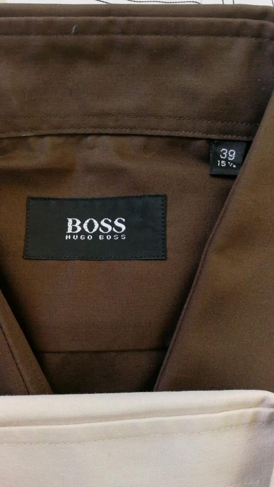 Hugo Boss Hemden 3x und Strellson Gr M bzw 39 im top Zustand in Papendorf (Rostock)