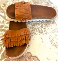 Sandalen Leder / Wildleder 39 Berlin - Köpenick Vorschau