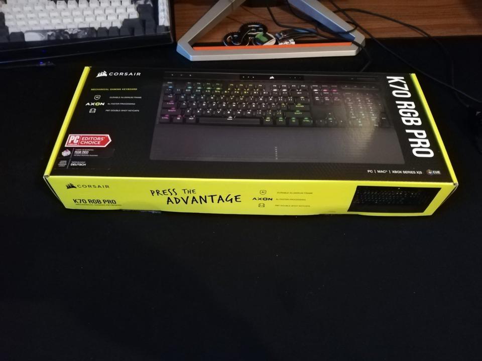 Corsair K70 RGB Pro ISO-DE Gaming-Tastatur Cherry MX-Red in Güstrow