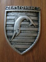 Marine Wappen, Emblem Zerstörer 5 Zinkguss auf Echthollz Bielefeld - Bielefeld (Innenstadt) Vorschau